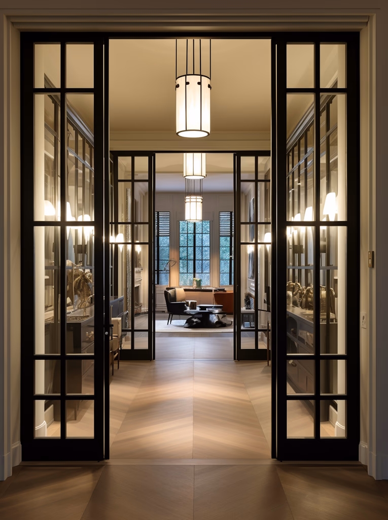 Smart home interior detail