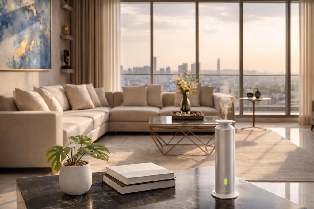 Bright living room