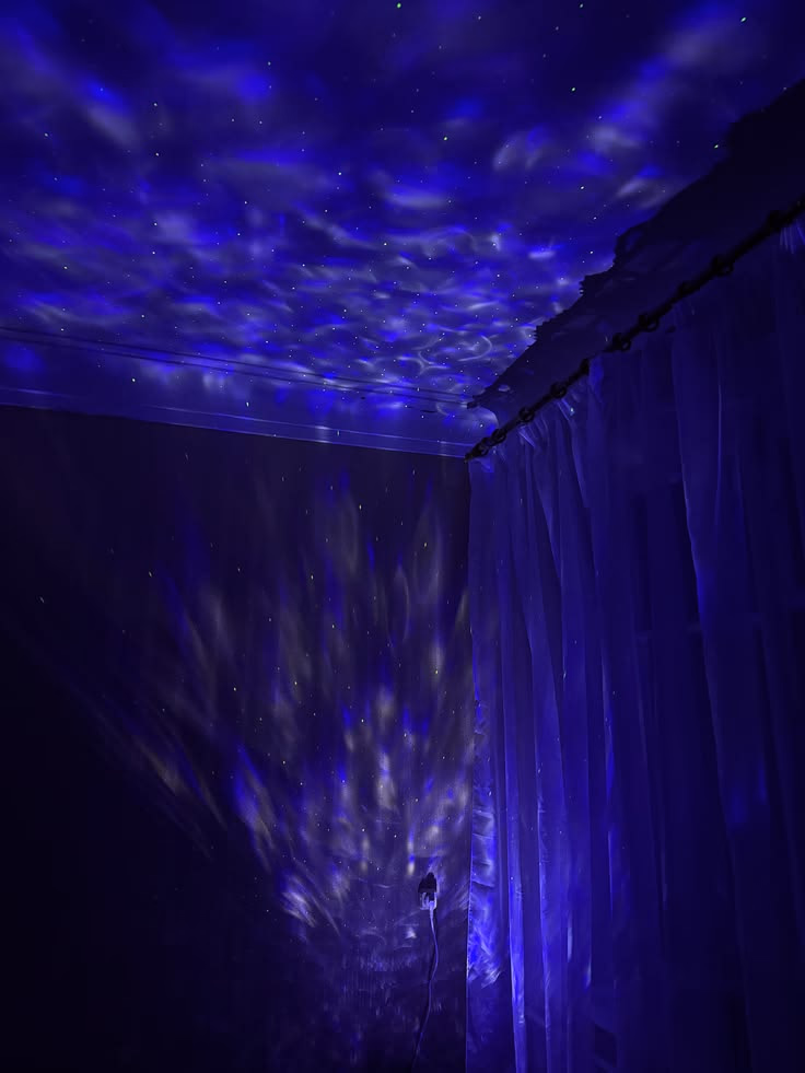 Close-up of lighting effect