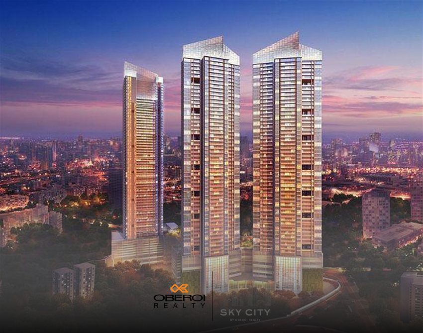 Oberoi Sky City residence with AHA home automation
